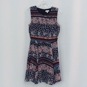 Maison Jules Floral Sleeveless Dress